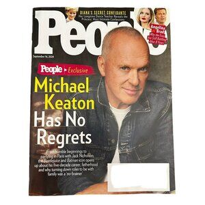 People Magazine September 16 2024 Michael Keaton Exclusive Princess Diana